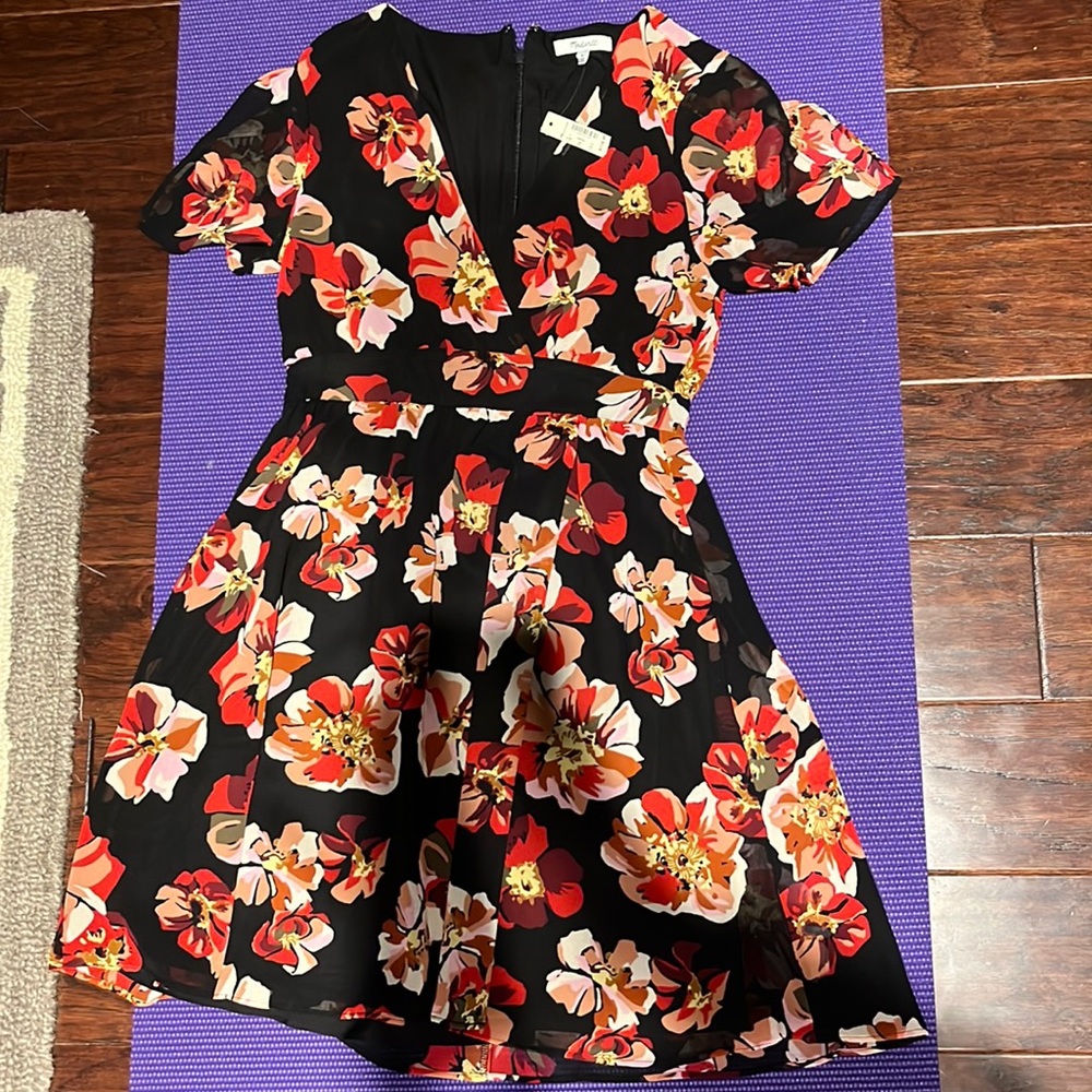 Madewell floral dress